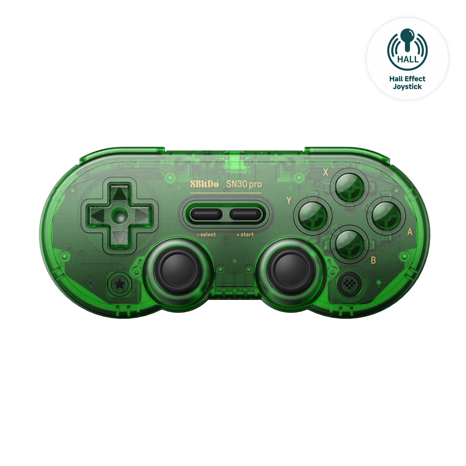 8Bitdo Sn30 Pro Bluetooth Kablosuz Hall Effect Oyun Kolu Jade Yeşil- Nintendo Switch/Switch 2,…