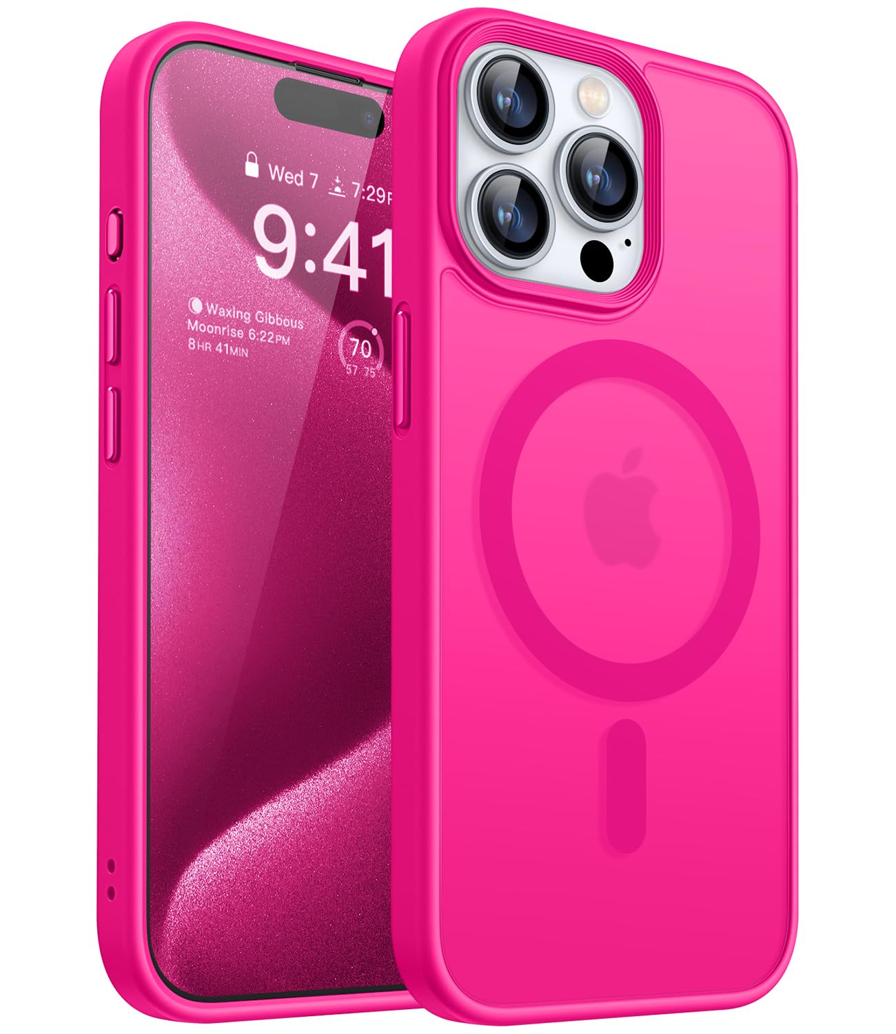 Amazon.com: CANSHN Magnetic Compatible with iPhone 15 Pro Max Case