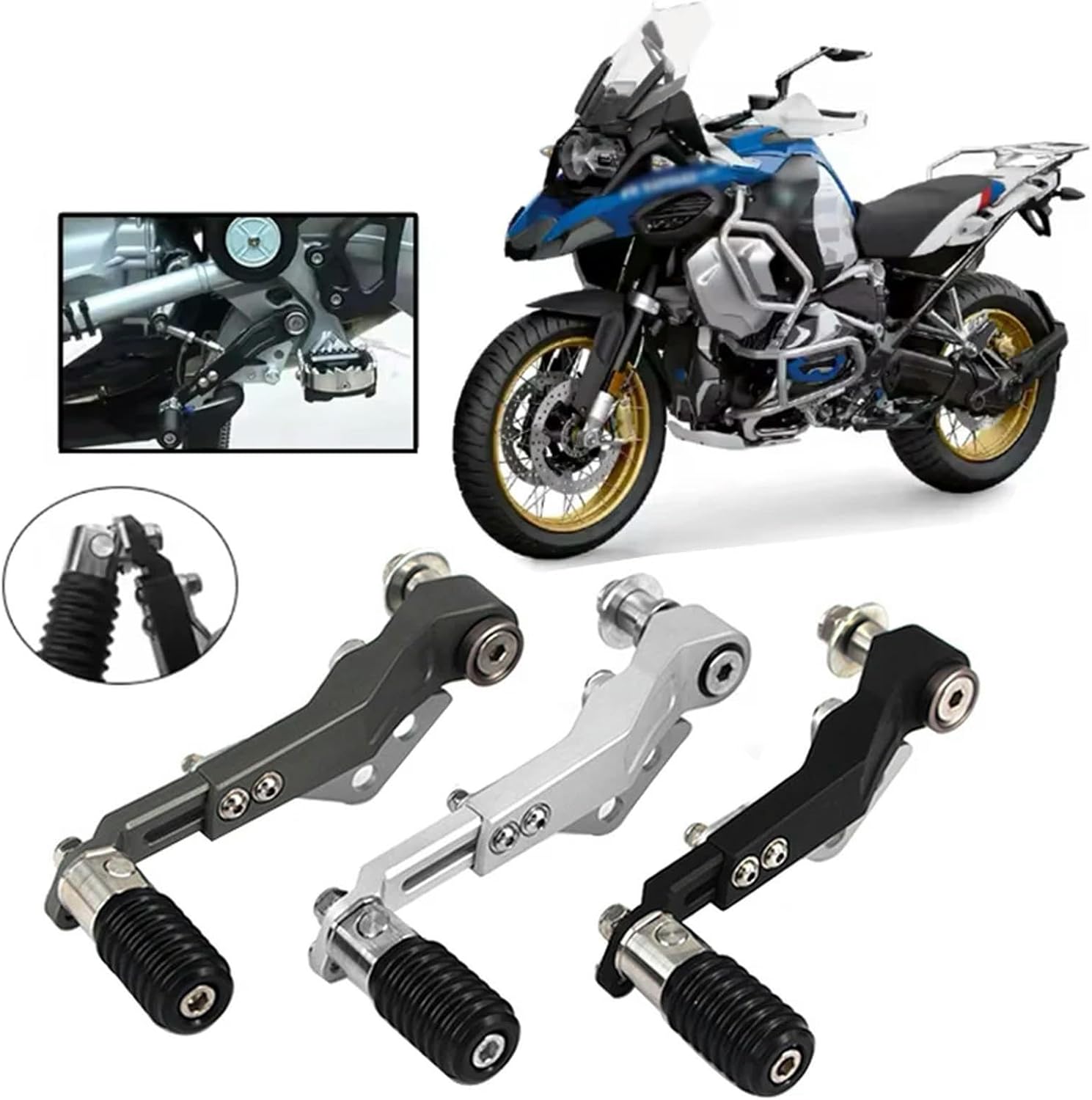Motorcycle Gear Lever Adjustable Folding Motorcycle Gear Shifter Shift Pedal Lever for BMW R1200GS LC R1200GS LC Adventure R1250GS LC R1250GS LC Adventure