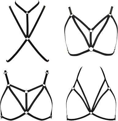 La servidumbre de lencería arnés para mujeres de cuero verde fetiche  liguero de siembra tirantes tirantes gótico traje de bdsm rave ropa comprar  ~ La Mujer íntimos / www.zonamujer.cl