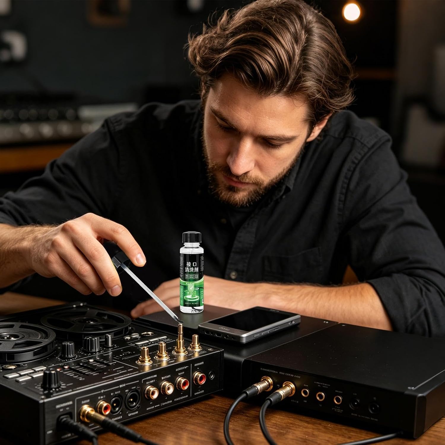 Electronic Contact Cleaner, Motherboard Cleaning Solution, Laptop Circuit S | Motherboard Cleaning Solution Spray, 50ml, Electronic Contact Cleaner, Circuit Board Cleaner, for Laptop Phone Tablet