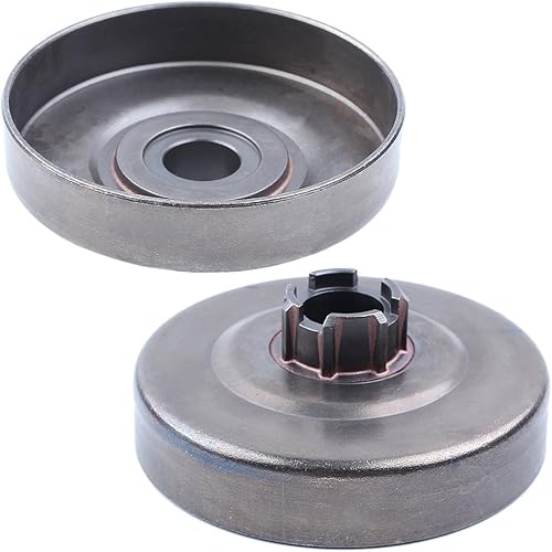 Miniatura 6 de Bomba de aceite de tambor de embrague, engranaje helicoidal, arandela de cubierta de polvo para Husqvarna 268 272 66 61 motosierra 3/8 "-7T