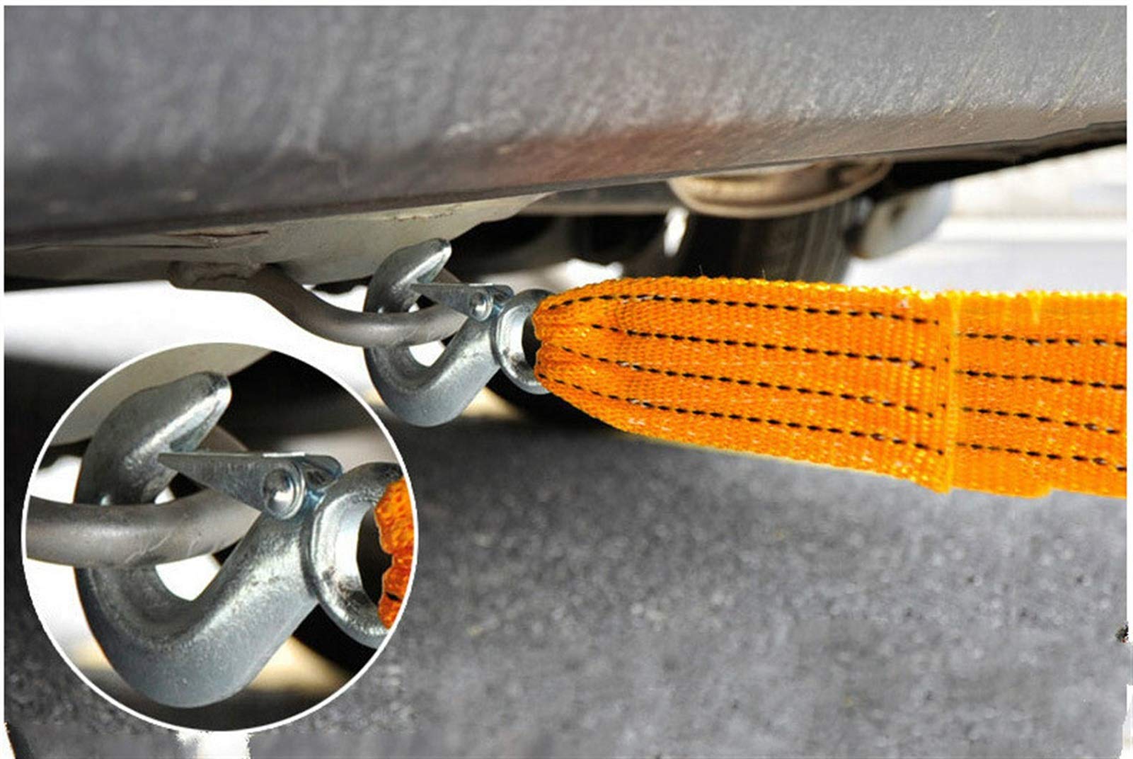Lina Syntetyczna, 3M Heavy Duty 30 Kabel Holowniczy Holowanie Pasek Rope Hooks Van Road Recovery