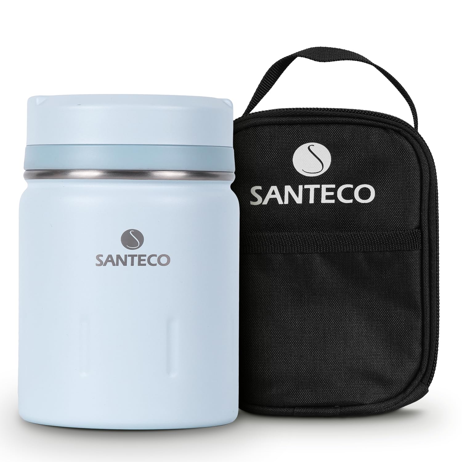 Amazon｜SANTECO 真空断熱 スープジャー 500ml 広口 保温保冷 ランチ 
