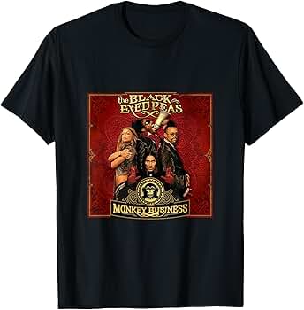 USA製　The Black Eyed Peas Tシャツ　M 古着 00's USA製 BLACK EYED PEAS ブラックアイドピーズ 全米