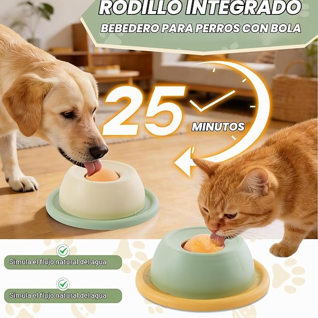 Foto 2 de 7 de Ferizzia 2 Piezas Cuenco para Lamer Perros, Juguete para Lamer Perro