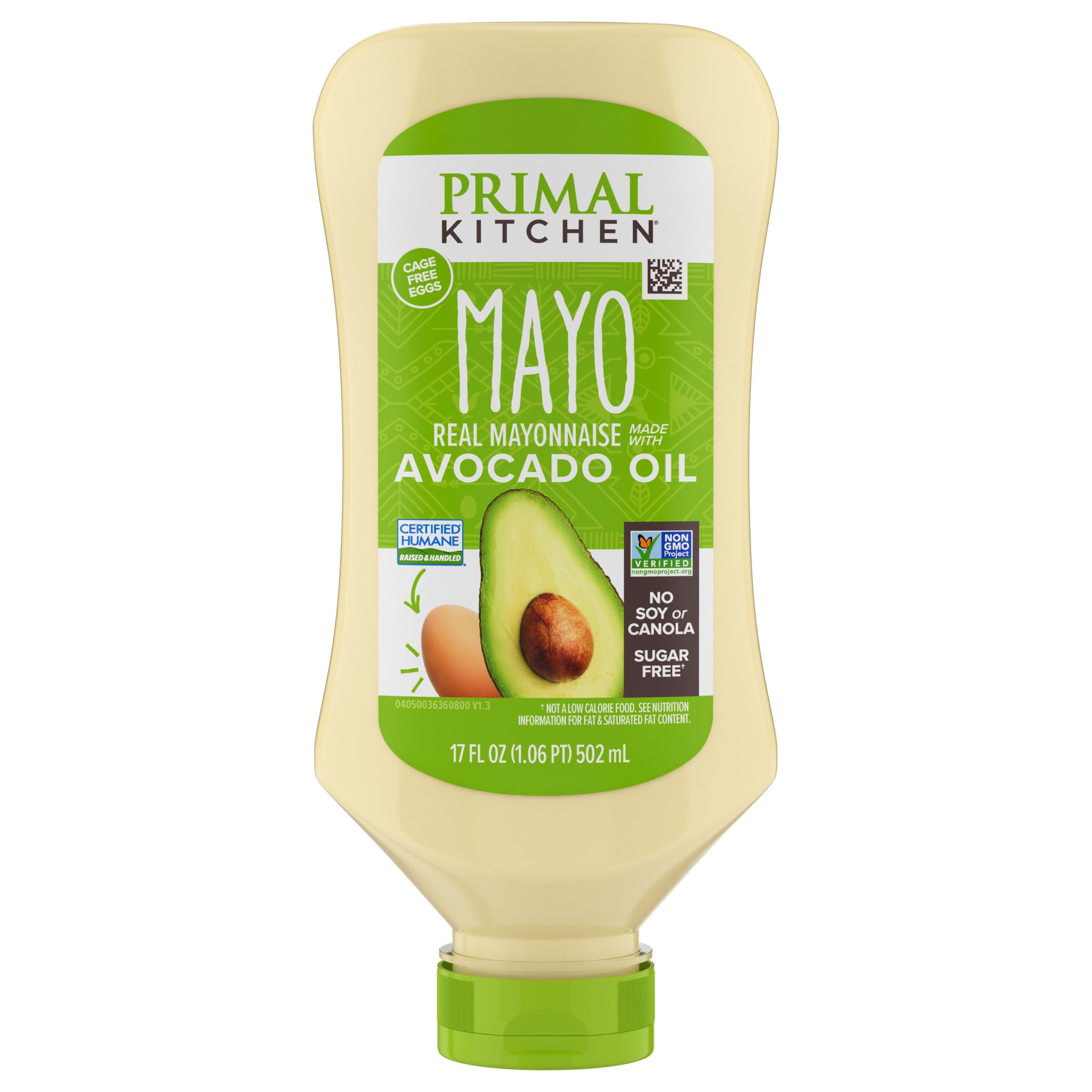 Primal Kitchen Mayo Avocado Oil Squeeze, 17 oz