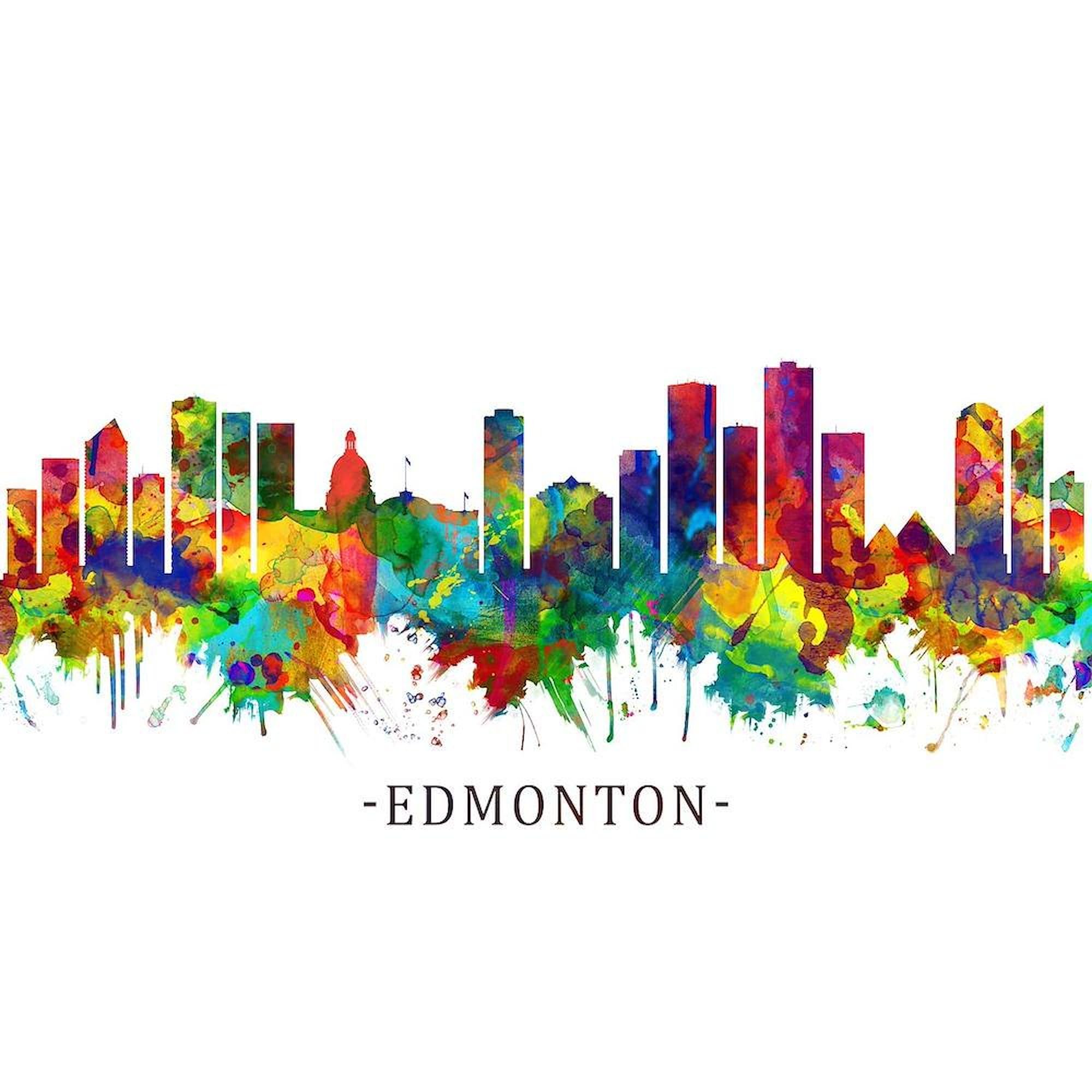 CafePress Edmonton Canada Skyline King Duvet Cover, Printed Comforter Cover, Unique Bedding