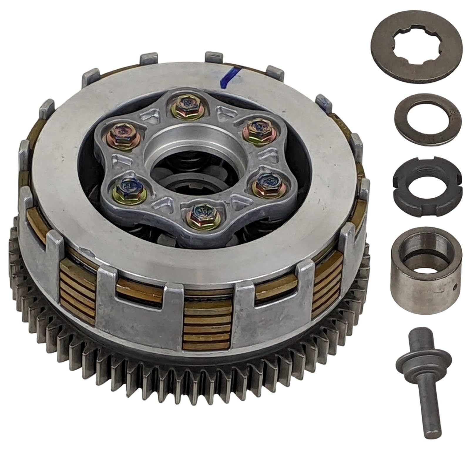 Amazon.com: RedCap 6 Plate Clutch Assembly for CG150 CG175 CG200