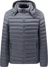Jaqueta Bobojaco Moda Inverno Puffer Slim Frio Unissex Corta Vento Térmica