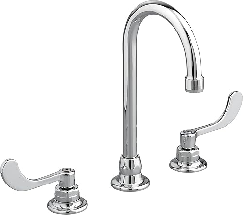 American Standard 6540270.002 Monterrey Grifo de baño con boquilla de cuello de cisne de 5 pulgadas con bajo cuerpo flexible, cromo pulido