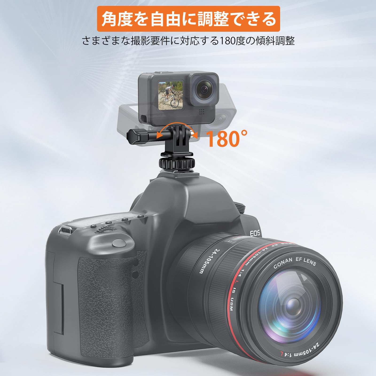 camvateトップハンドルグリップにカメラのホットシューマウントを映画カメラ(ゴムグリップレッド) n5ksbvb Amazon | VRIG ホットシューマウント ホットシューアダプター
