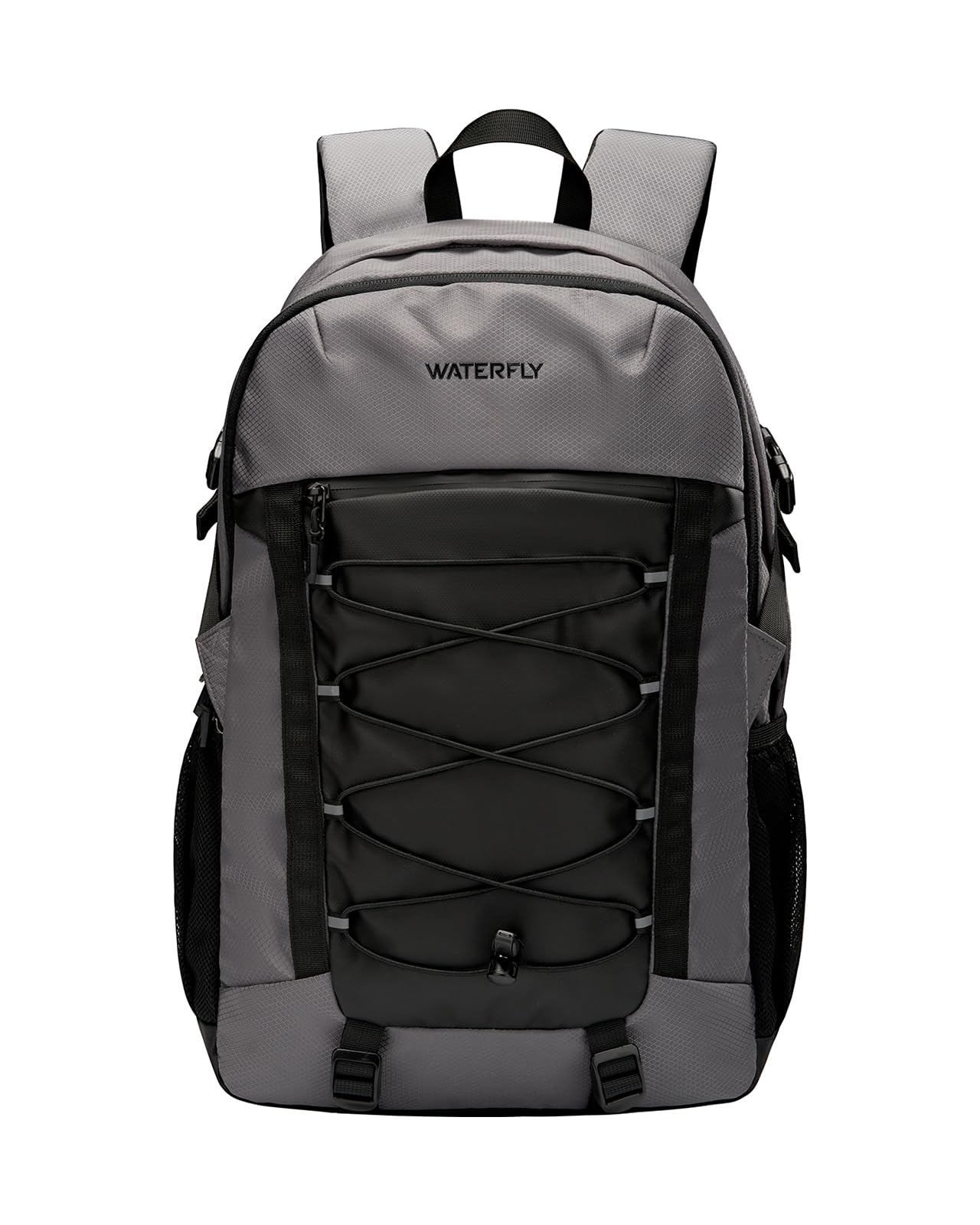 WATERFLY Plecak trekkingowy 25 l, dla mężczyzn i kobiet: sportowy plecak trekkingowy, lekki plecak outdoorowy z odpinaną klamrą piersiową, na wędrówki, podróże, kemping