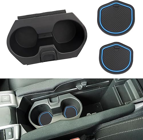 Soporte para tazas con accesorios para Honda Civic 2016-2021 Lx Ex Si Sport Hatchback Coupe Sedan Insight consola central soporte para botella de