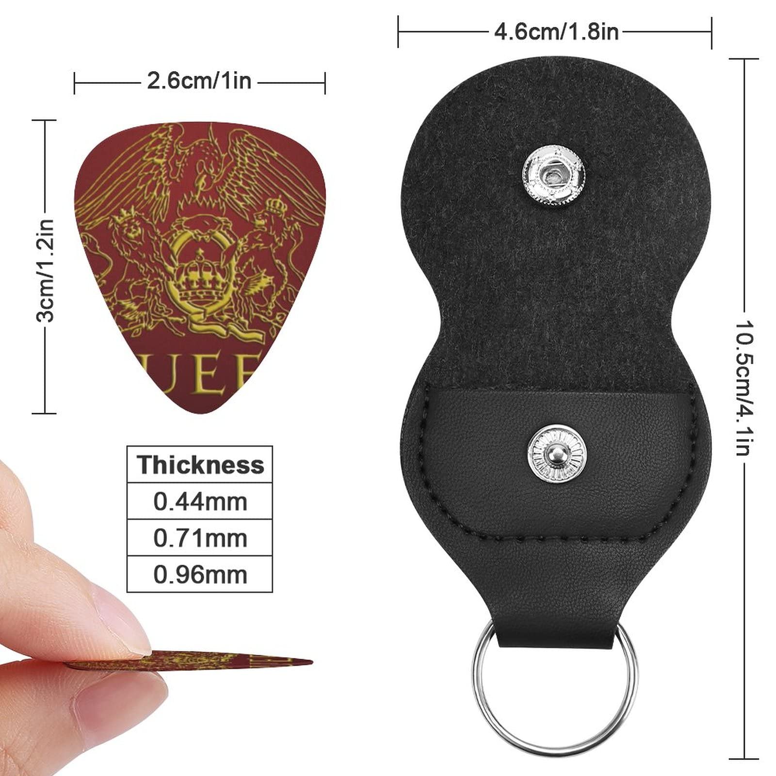 Amazon | QUEEN クイーンギターピック 6枚 6弦アコースティックギター