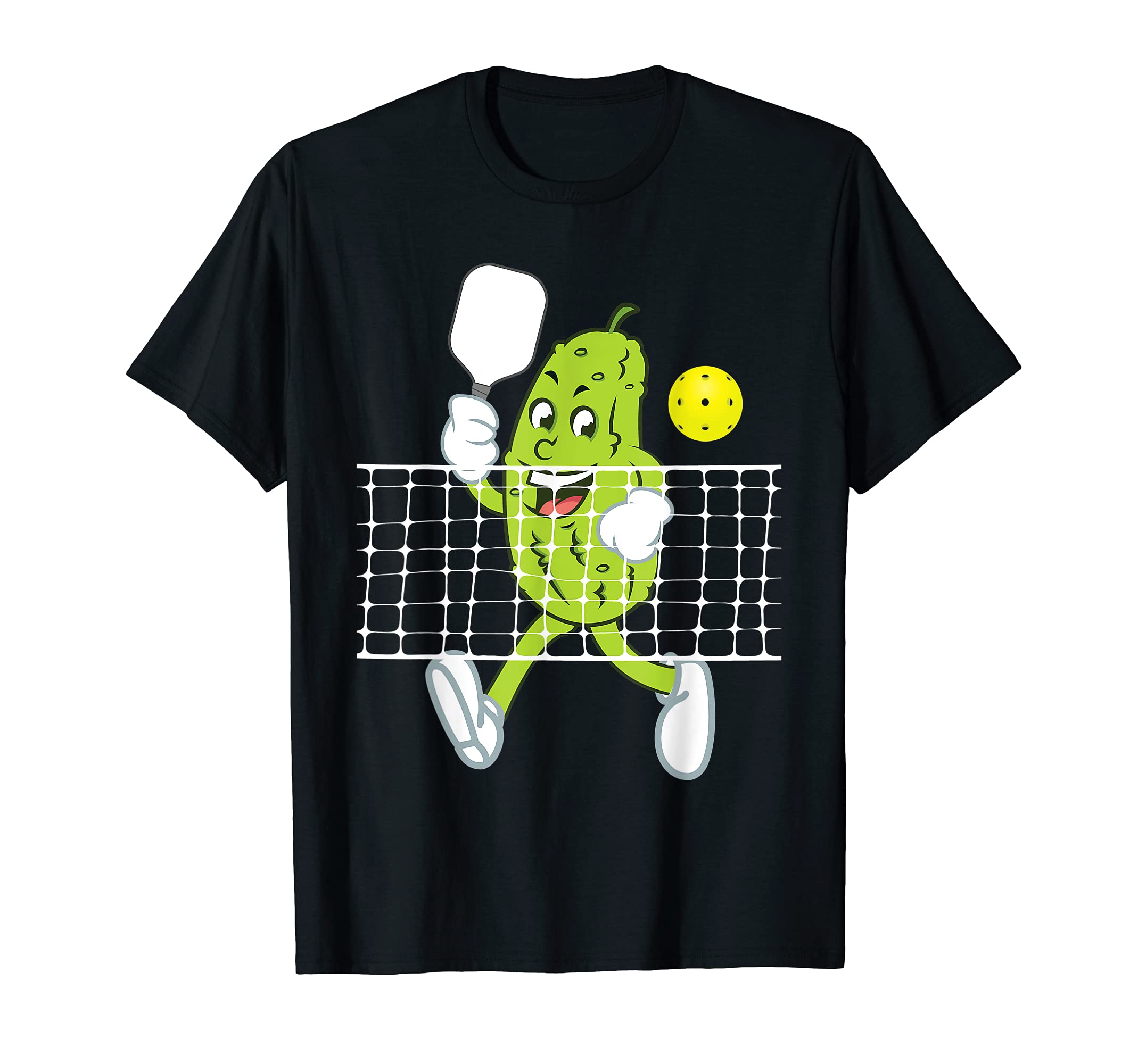 Funny Pickleball ShirtsPickle Playing Pickleball - Funny Pickleball Paddleball T-ShirtOEKO-TEX STANDARD 100