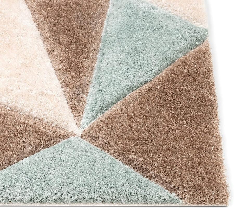 Image of Shaggy Area Rug - Extra Plush Luxury Carpet, Super Soft & Cozy Feel| Perfect for Living Room, Bedroom, and Stylish Home Decor- Mouse Multi (9 x 12 ft)