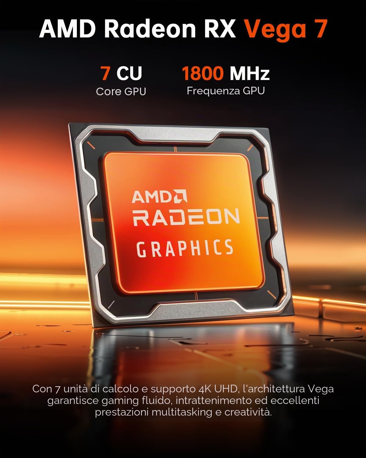 ACEMAGIC Kron Mini K1 Mini PC, AMD Ryzen 5 7430U (Fino a 4.3 GHz),16GB DDR4 RAM 512GB M.2 2280 SSD,Mini Desktop Computer,AMD Radeon Graphics, BT 5.2/WIFI 6 Desktop PC per Ufficio,Studio,Business