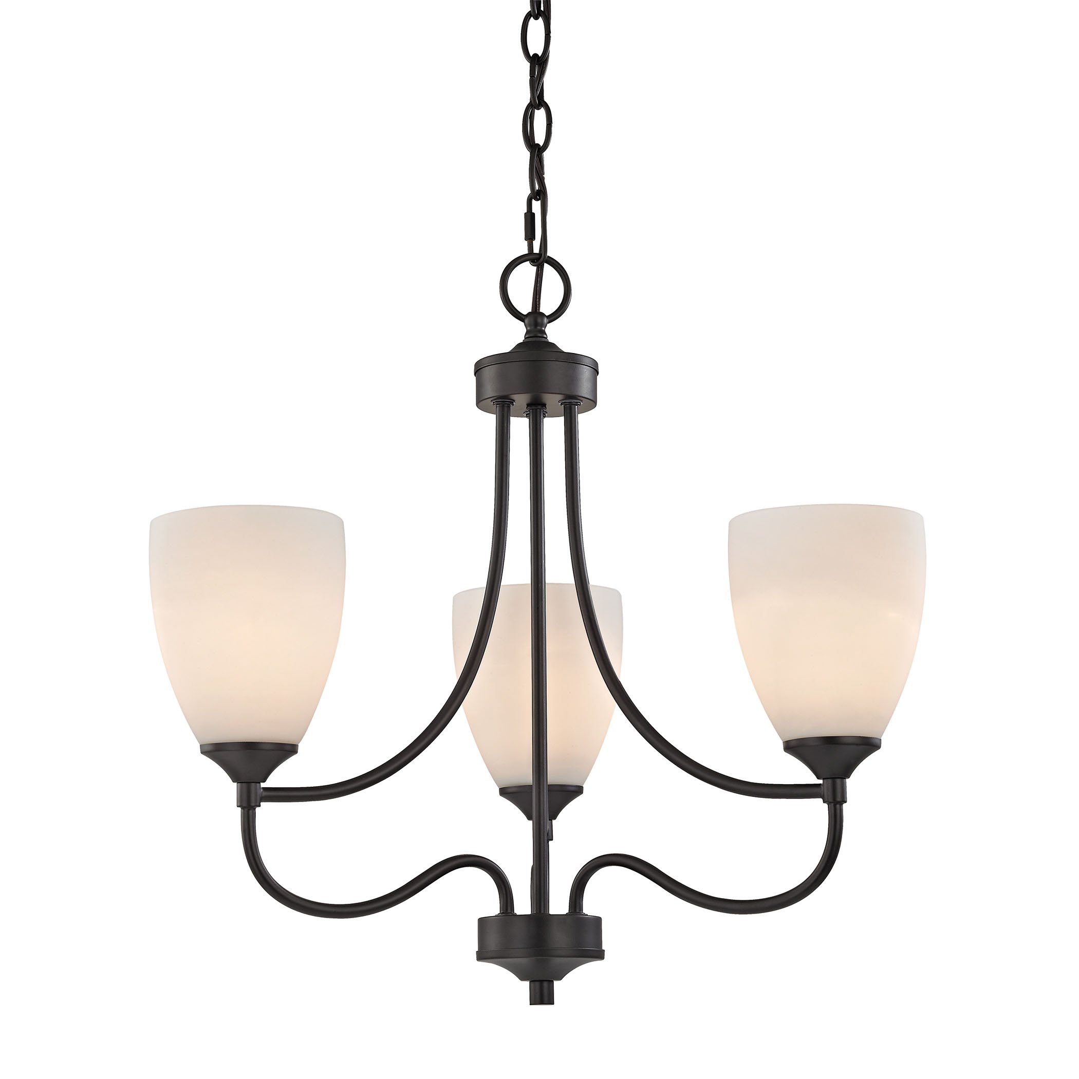Cornerstone Lighting 2003CH/10 Thomas Lighting Chandelier, Oil-Rubbed Bronze