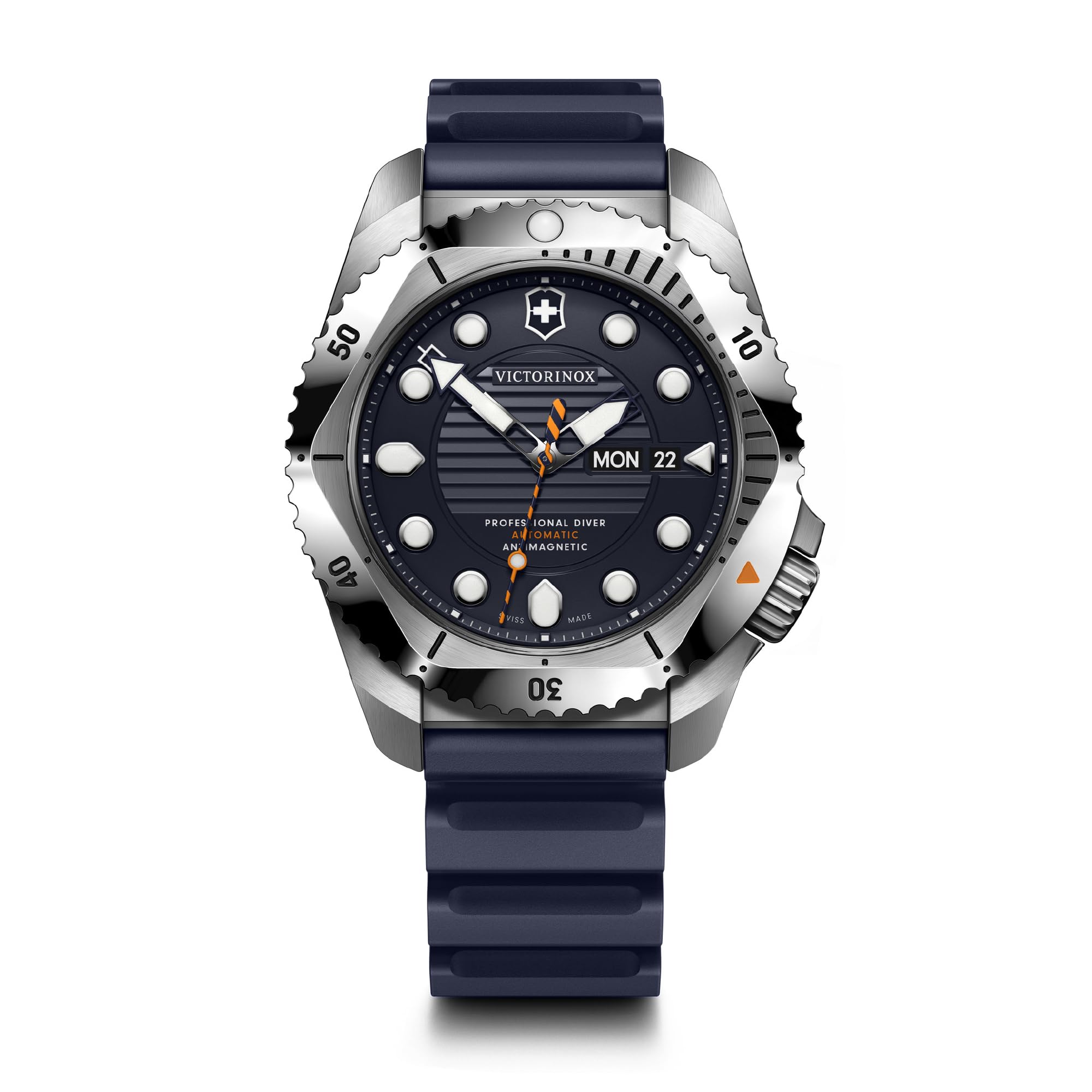 Victorinox Stainless Steel Dive Pro,Automatic Swiss Made Mens Analog Watch,Blue Dial,43 Mm,300M Water Resistant,Sellita Sw 200-1 Movement,Blue Rubber Strap,Wrist Watch For Men|241995,Band Color:Blue (B0D17R1HGZ) Amazon Price History, Amazon Price Tracker