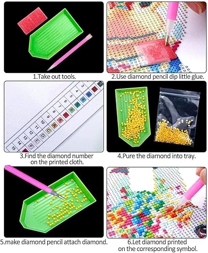 Miniatura 6 de Kit de pintura de diamante 5D para adultos y niños, gato persa animal, manualidades para decoración de pared del hogar, regalos de cumpleaños