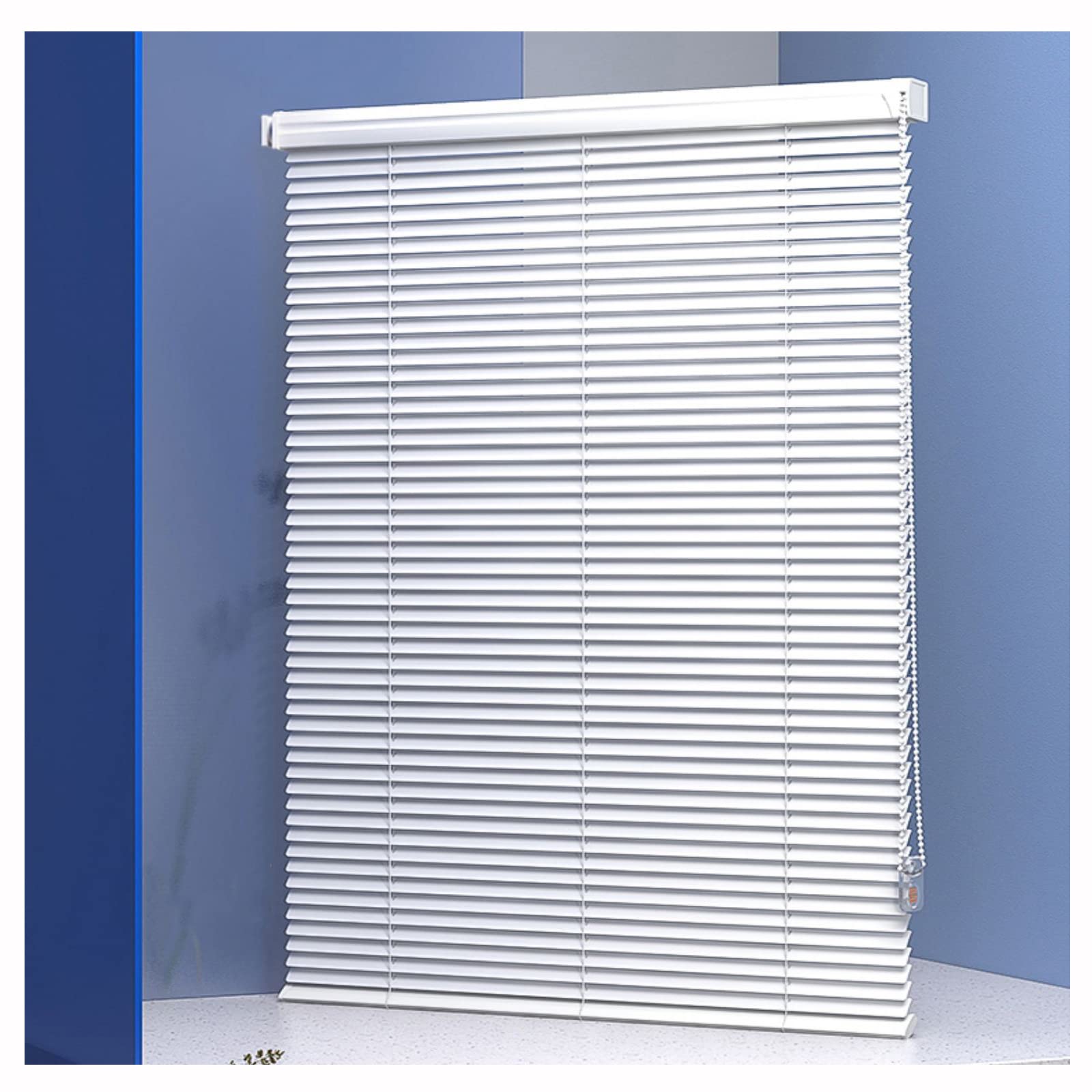 Alluminio Veneziano Blin Impermeabile Orizzontale Blin per Windows 51x59 "Regolabile Controllo della Luce Lega Perfetto per Casa e Ufficio Facile Installazione