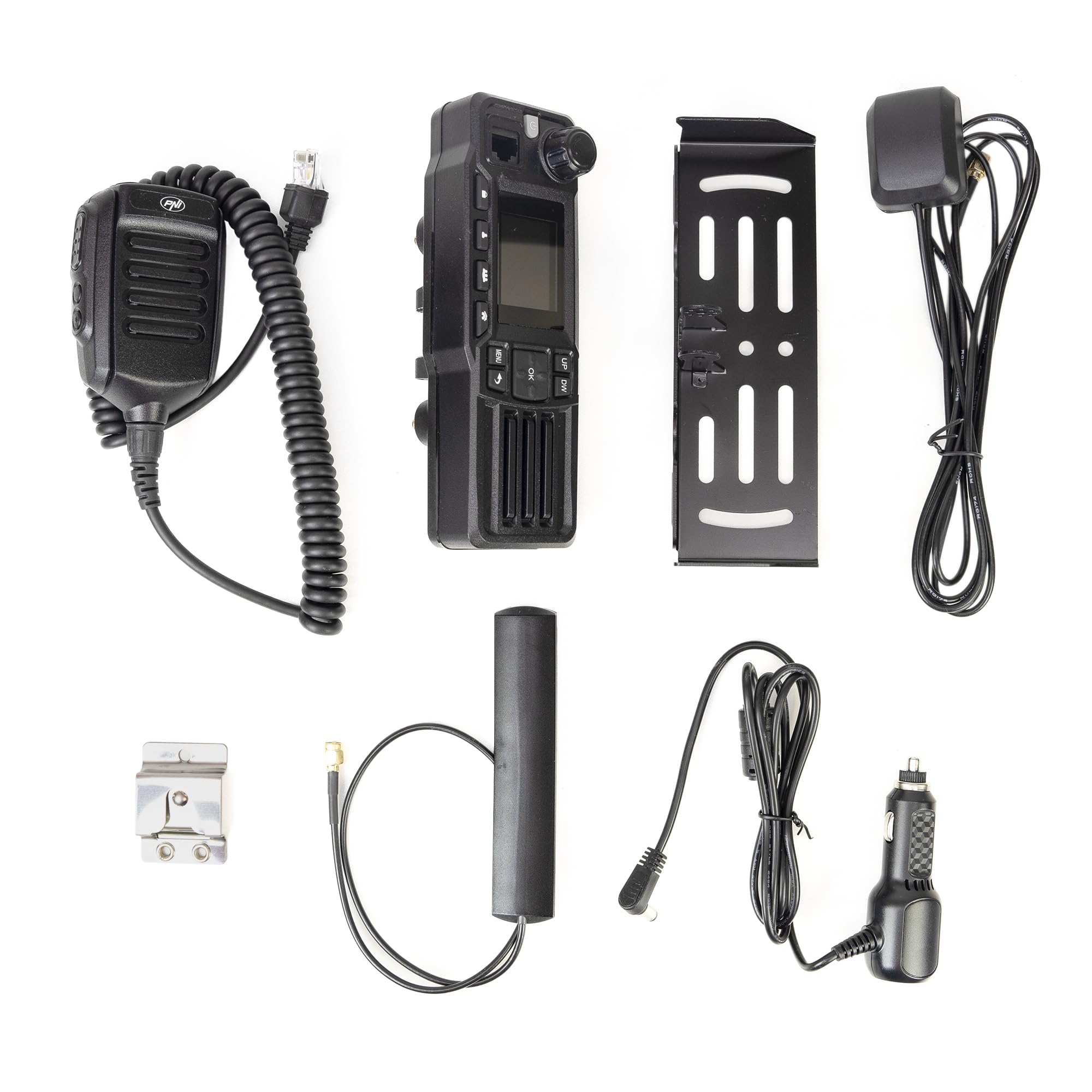 PNI PoC 1700 - Stazione radio GSM 4G LTE, Wi-Fi 2,4 GHz, Android OS, schermo a colori da 1,77", 12 V, IP54