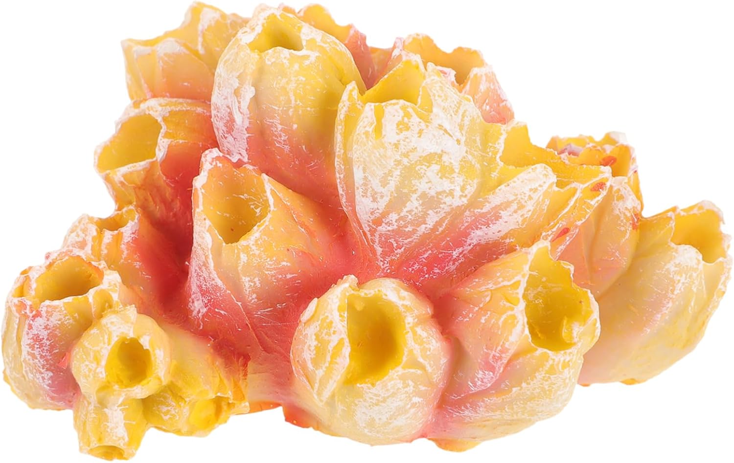 TOYANDONA 5pcs Aquarium Simulated Coral Reef Decor Lifelike Anemone Figurine for Fish Tank Easy Care Resin Craft Beautiful Underwater Landscape Ornament