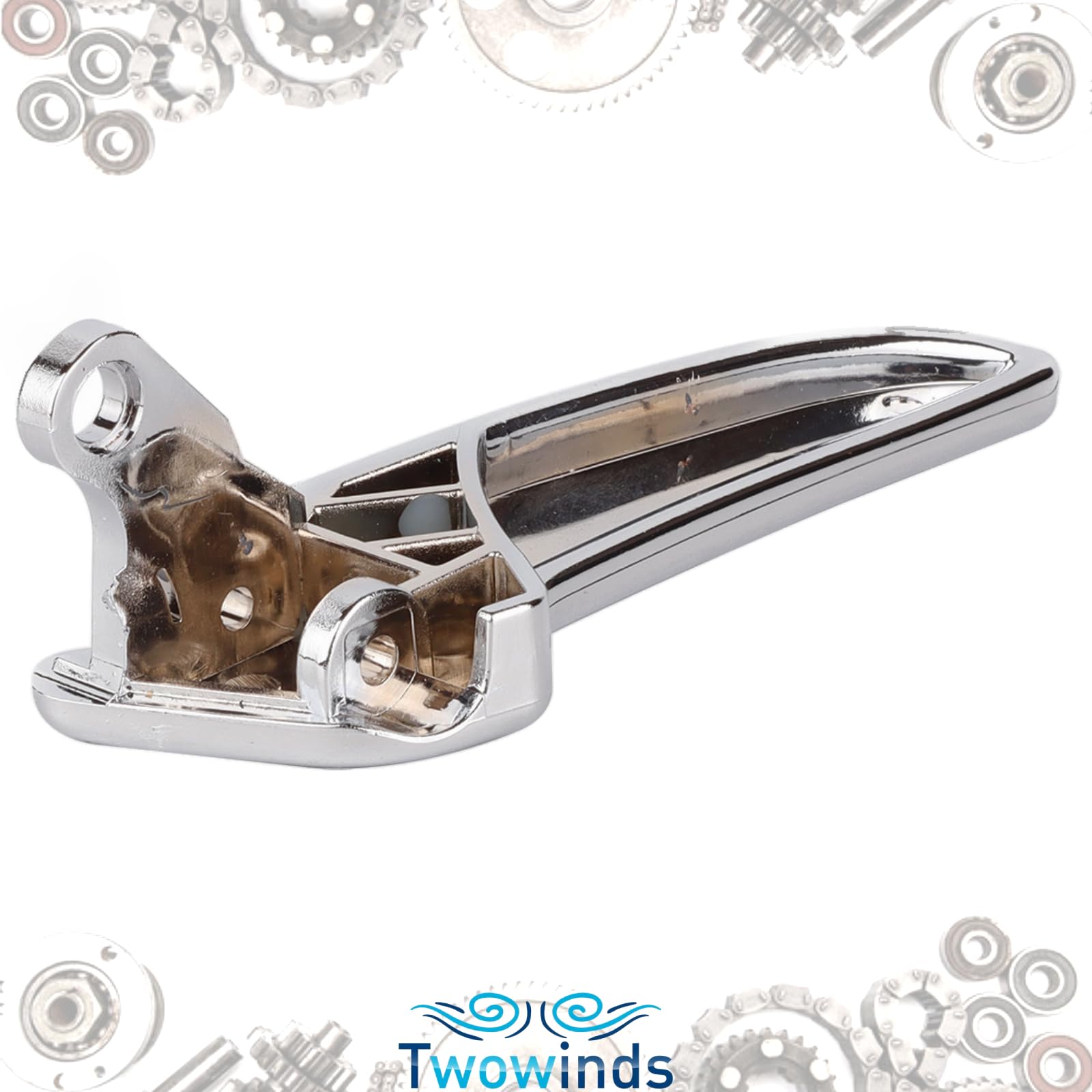 Poignée Portière Mercedes Classe A/B Twowinds - Chromée, Gauche