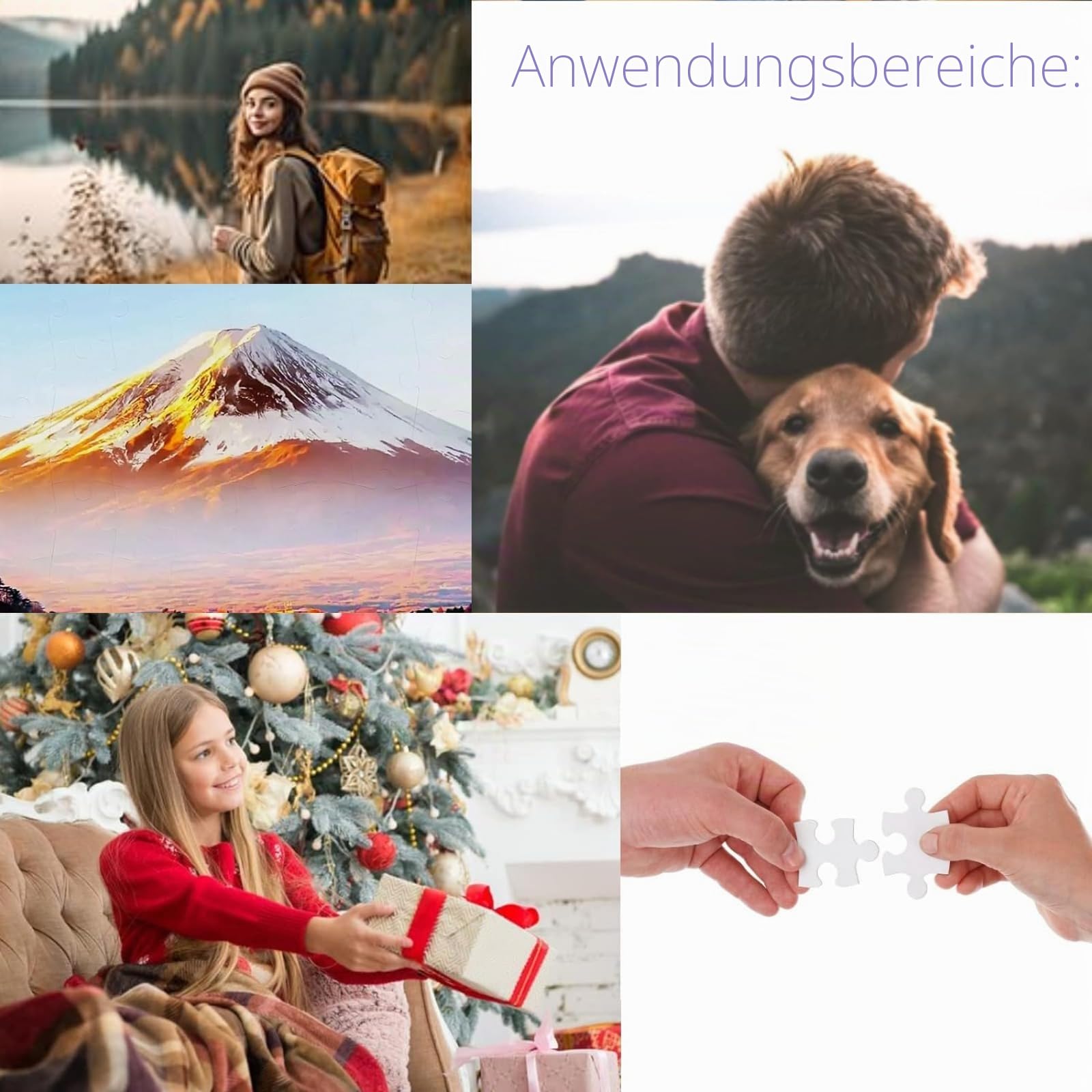 10 Sätze A4 20 Cm X 29 Cm 120 Stück Blanko-Puzzle, Sublimationsübertragung, Wärmeübertragung, Druck, Farbsublimation, Blanko-Puzzle, DIY