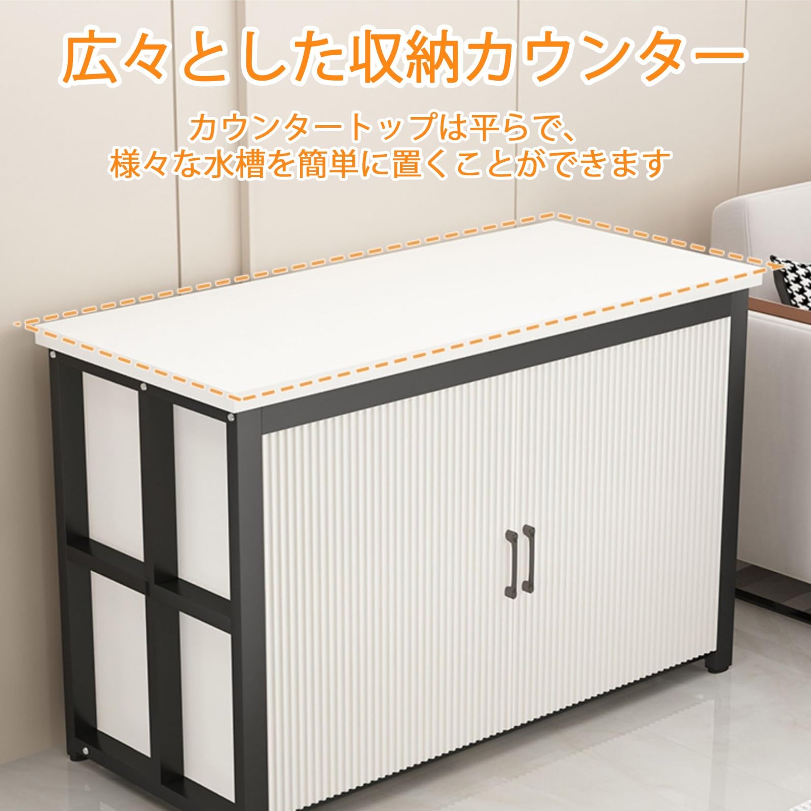 んにゃぴ  水槽台 Amazon.co.jp: CTREVL 収納付き アクアリウム キャビネット 組立