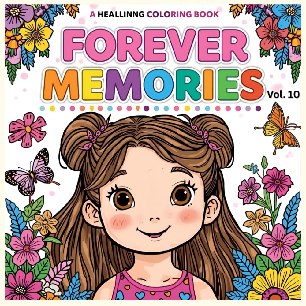 Forever Memories: A Relaxing Adult Coloring Book Filled with Heartwarming Girl Moments & Forever Memories (Girl Moments Coloring Book)