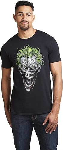 Miniatura 4 de Popfunk Camiseta clásica de DC Comics Joker para hombre