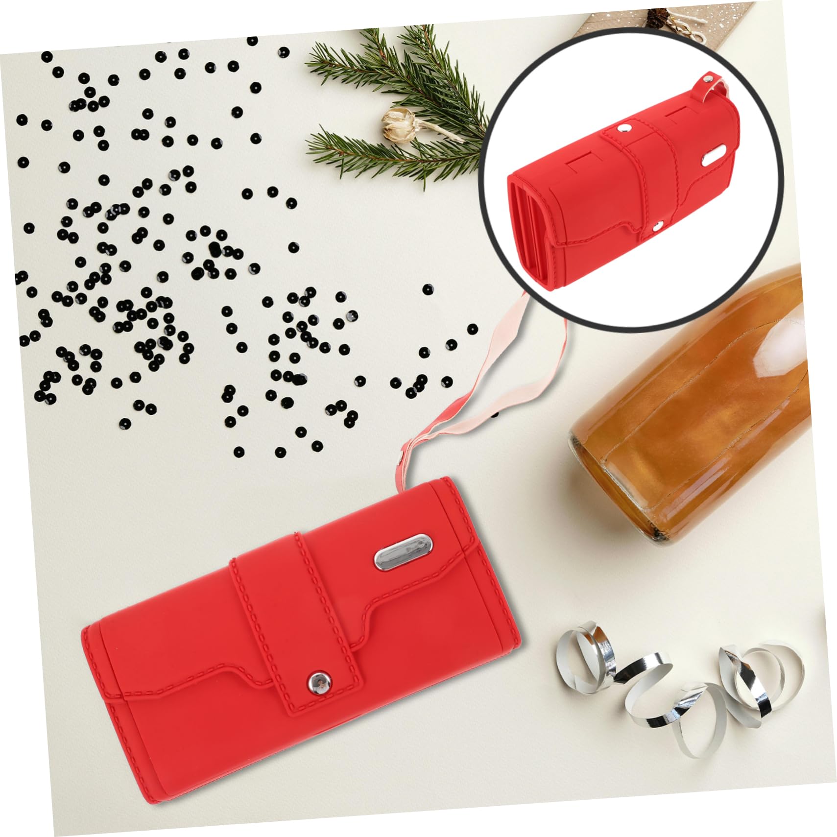 balacoo Giocattolo Elettrico Sparatore di Contanti in Plastica ABS per Feste Bar e attività di Gruppo, Portafoglio Formato 4 Batterie AA