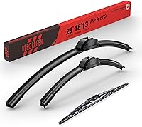 Vista 30 de BERG REGEN 22"+19" Limpiaparabrisas con juego de repuesto trasero de 10 pulgadas para Mazda CX-3 2016 2017 2018 2019 – Calidad genuina del OEM