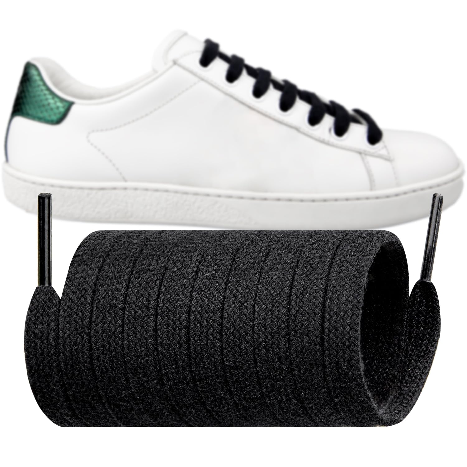 Shoelaces For Gucci Ace Flat Shoe Laces Replacement Sneakers Shoes - Main Image
