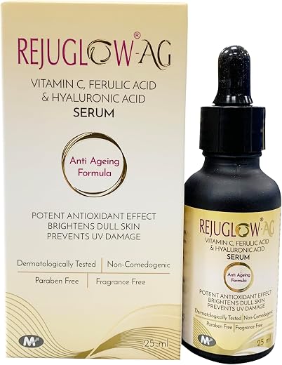 Rejuglow AG Serum for Anti Ageing Effects for Men & Women (25ml)