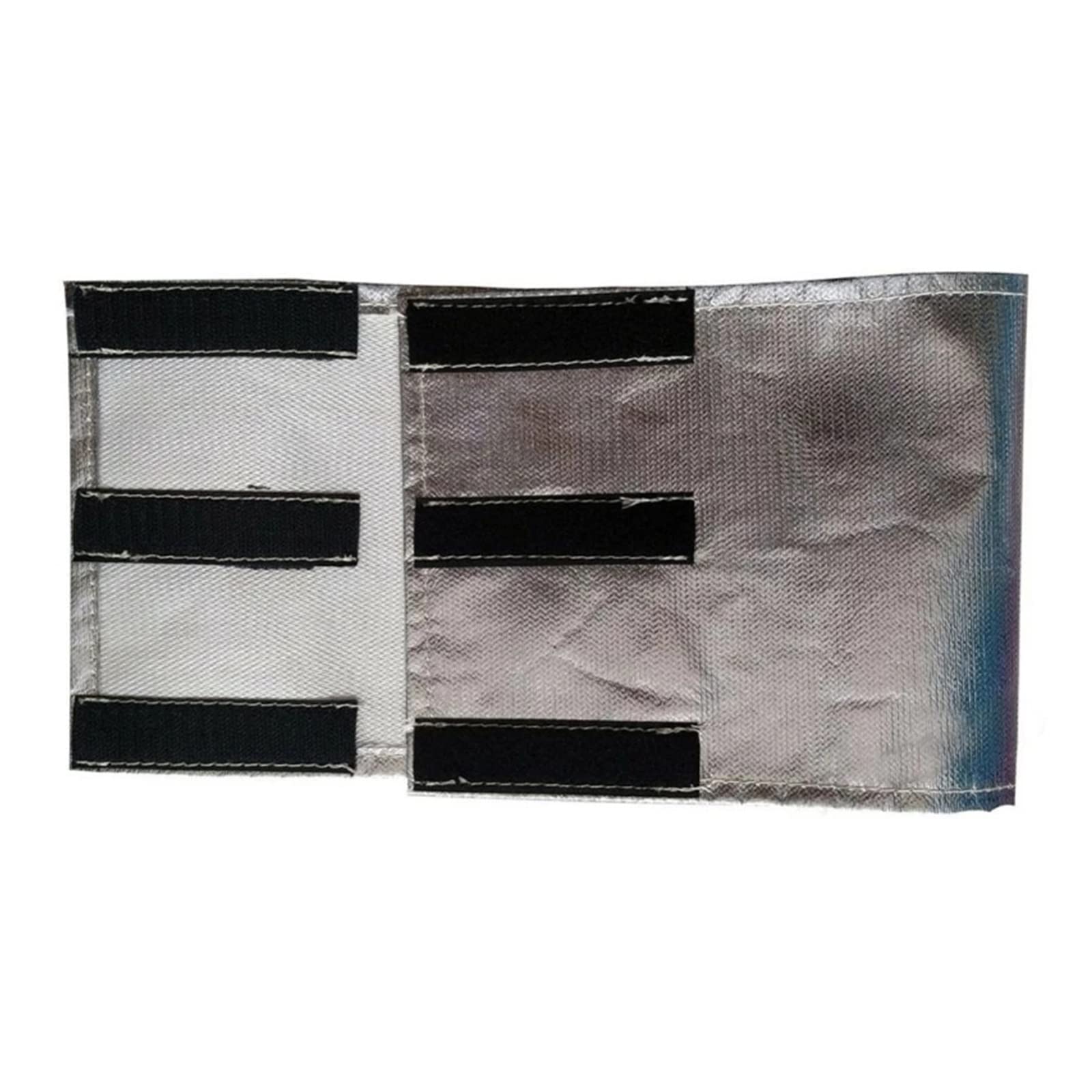 SBAMET Bouclier de Boucle de Plaque d'isolation Thermique de démarreur de Voiture Universel enveloppe de Protection Thermique en Aluminium