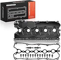 A-Premium Engine Valve Cover Kit with Gasket & Bolts for VW Beetle 2006-2018, Golf/Jetta 2010-2014, 2.5L L5 - Fixes Leaks & Misfires
