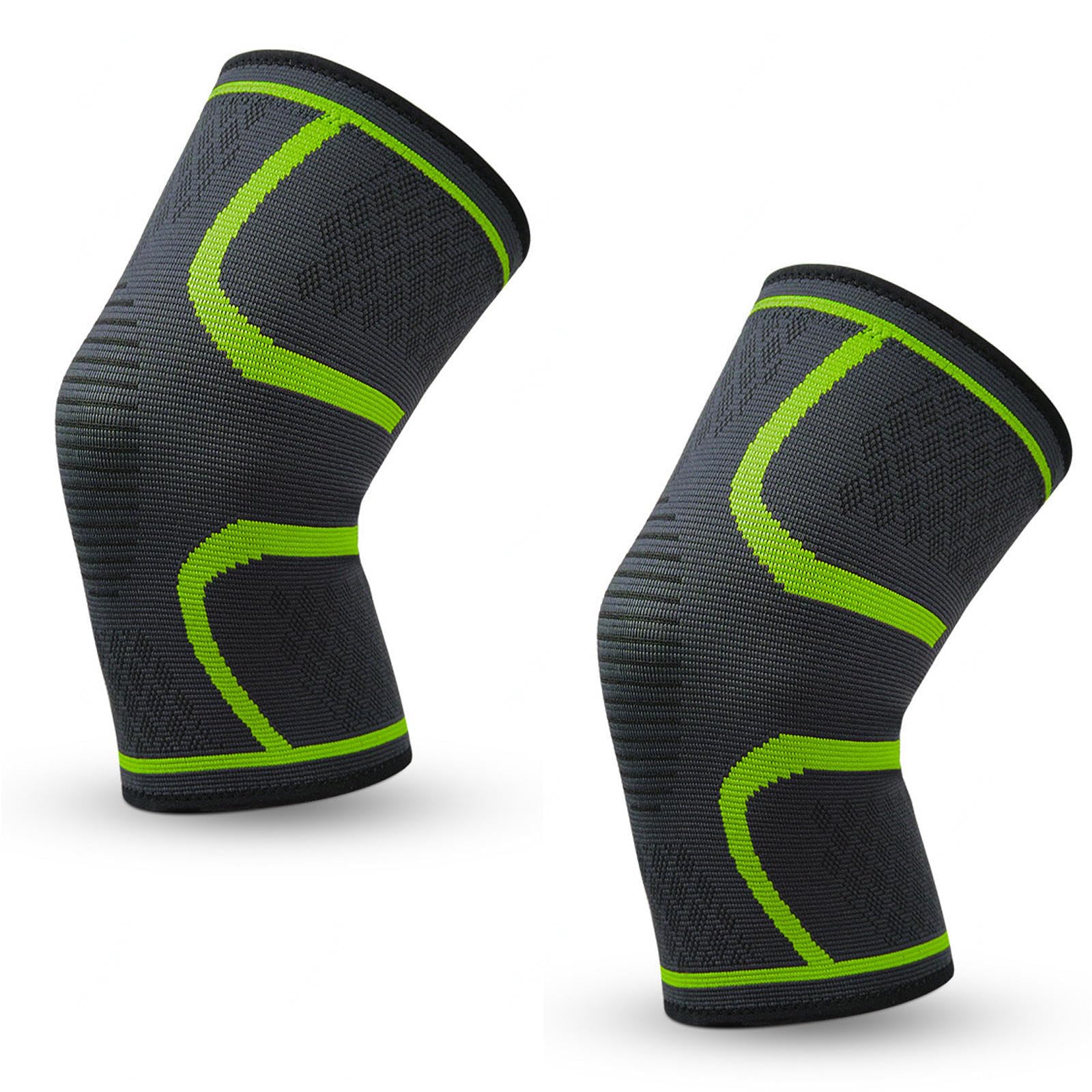 VIDECOR 2er-Pack Kniebandage, Knie-Kompressionsmanschette für Knieschmerzen, Laufen, Training, Fitnessstudio, Wandern, Arthritis, ACL, PCL, Linderung von Gelenkschmerzen, Meniskusriss,F-M
