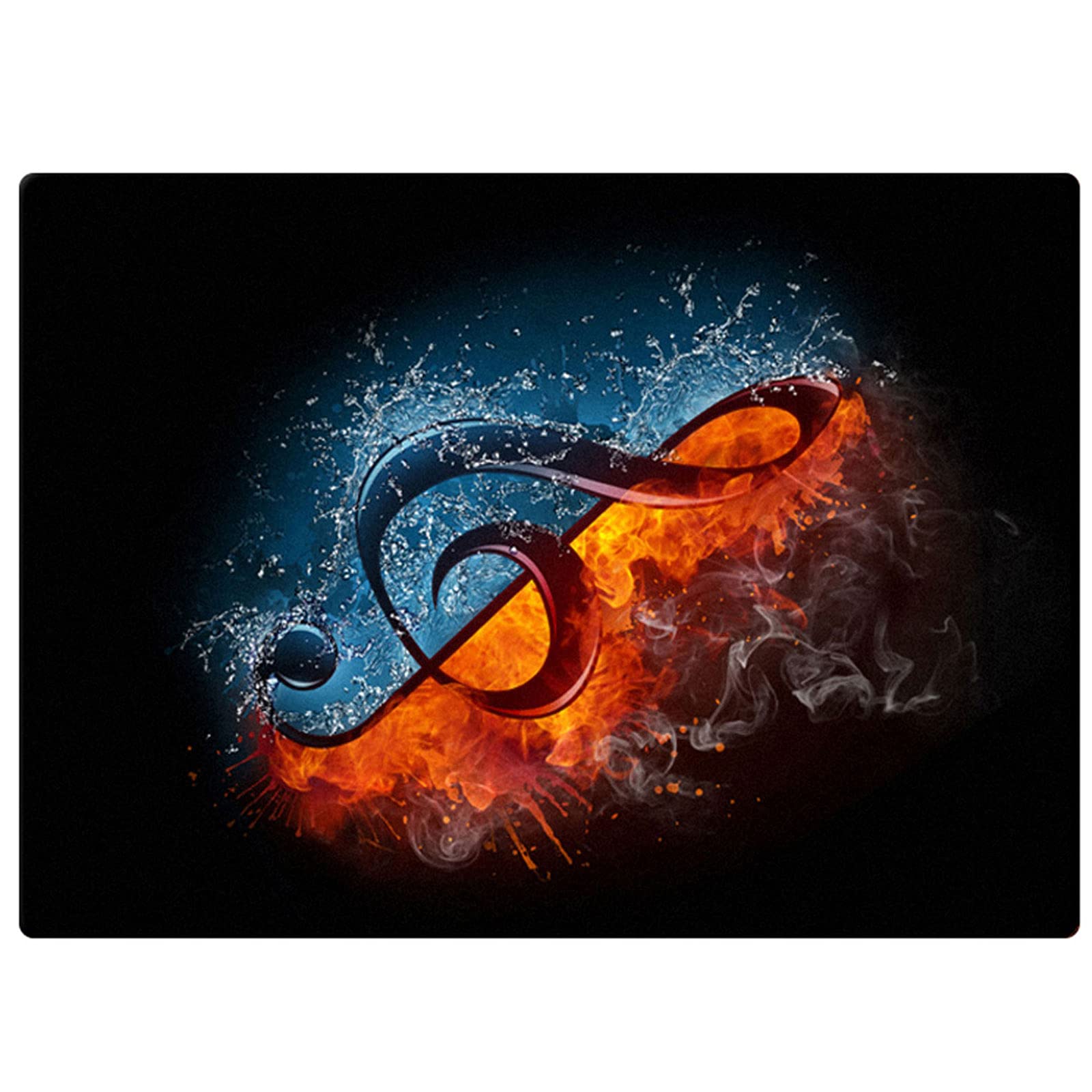 Qqdd Black Background - 2 Drum Rug Drum Mat Soundproof Mat Polyester Drum Carpet Rectangle Non-Slip Drum Rugs 120Cm*80Cm