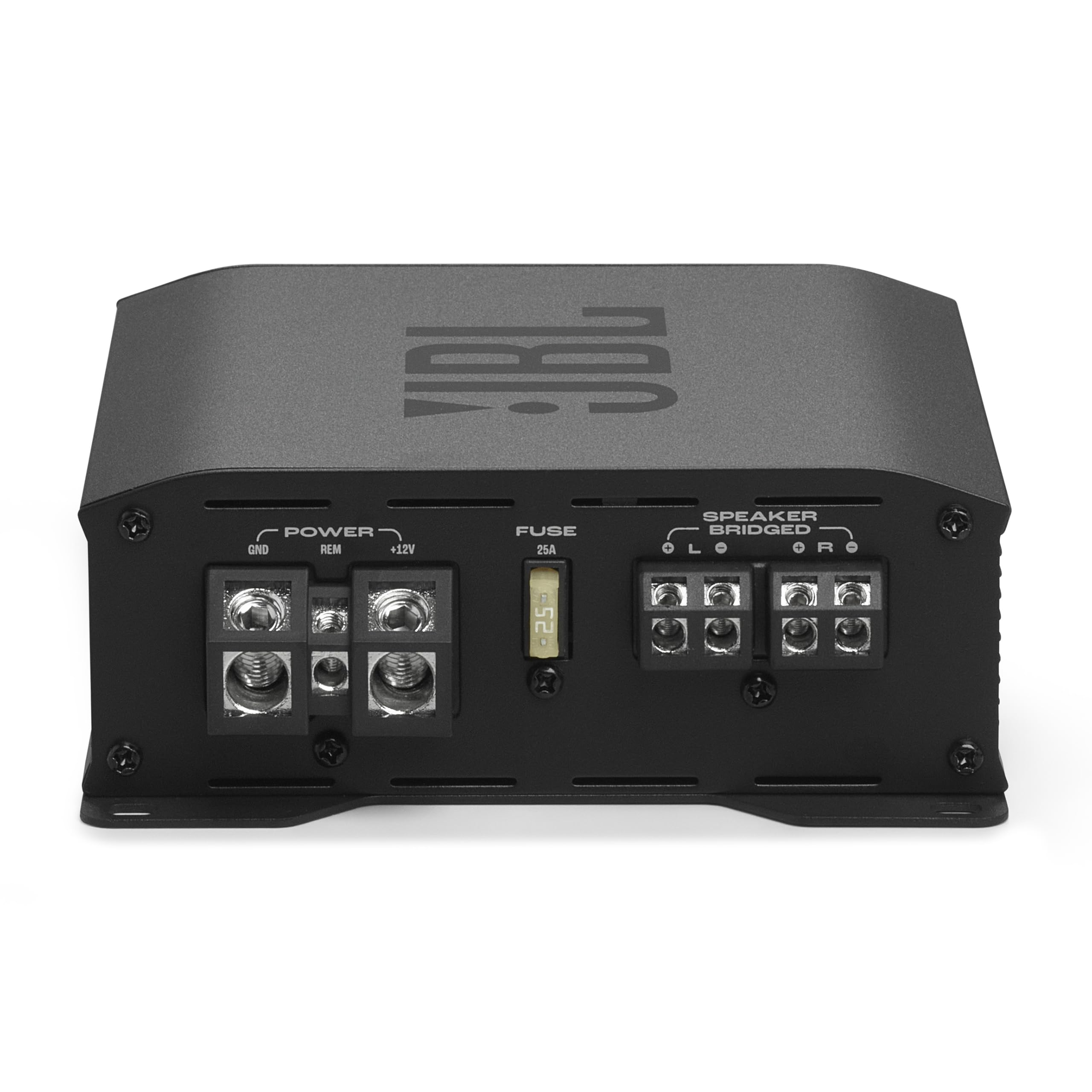 JBL Amplificateur Audio Stage GT 80021 - Compact et Puissant Ampli Voiture 2-Canaux Max 800W, 130W RMS x2 à 2 Ohm, Pour Haut-parleurs Avant ou Subwoofer Bridging, Protection Integrée