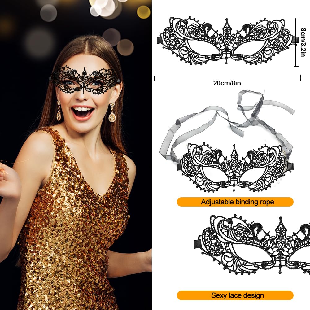 Couple Masquerade Mask - Image 3