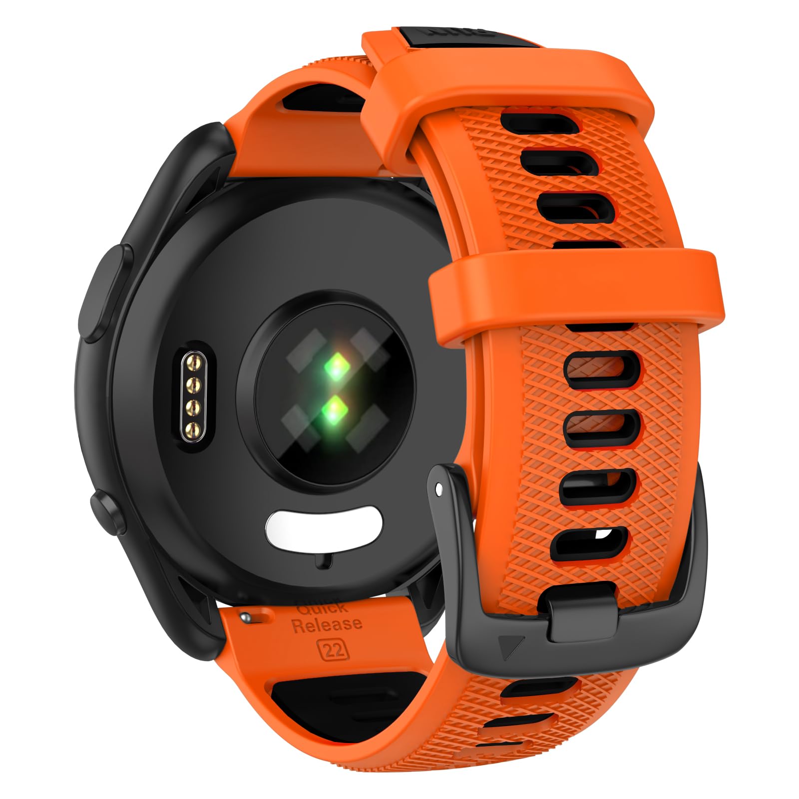 Bracelet Garmin Forerunner 265 de rechange 22mm en silicone souple - 8