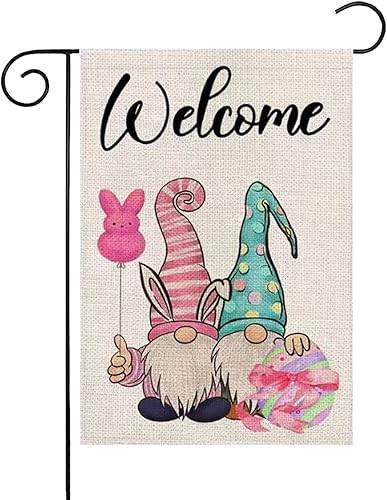 SYSAMA Bandera de Pascua para jardĂn, 12 x 18 pulgadas, vertical, de doble cara, bĂşfalo, bienvenida, conejo, zanahoria, huevo, Pascua, granja, SYSAMA Bandera de Pascua para jardĂn, 12 x 18 pulgadas, vertical, de doble cara, bĂşfalo, bienvenida, conejo, zanahoria, huevo, Pascua, granja,