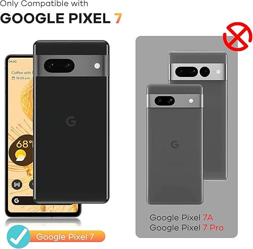 Miniatura 2 de AACL Paquete de 3 protectores de pantalla para Google Pixel 7, vidrio templado 9H 5G, sin burbujas, desbloqueo de huellas dactilares, compatible con