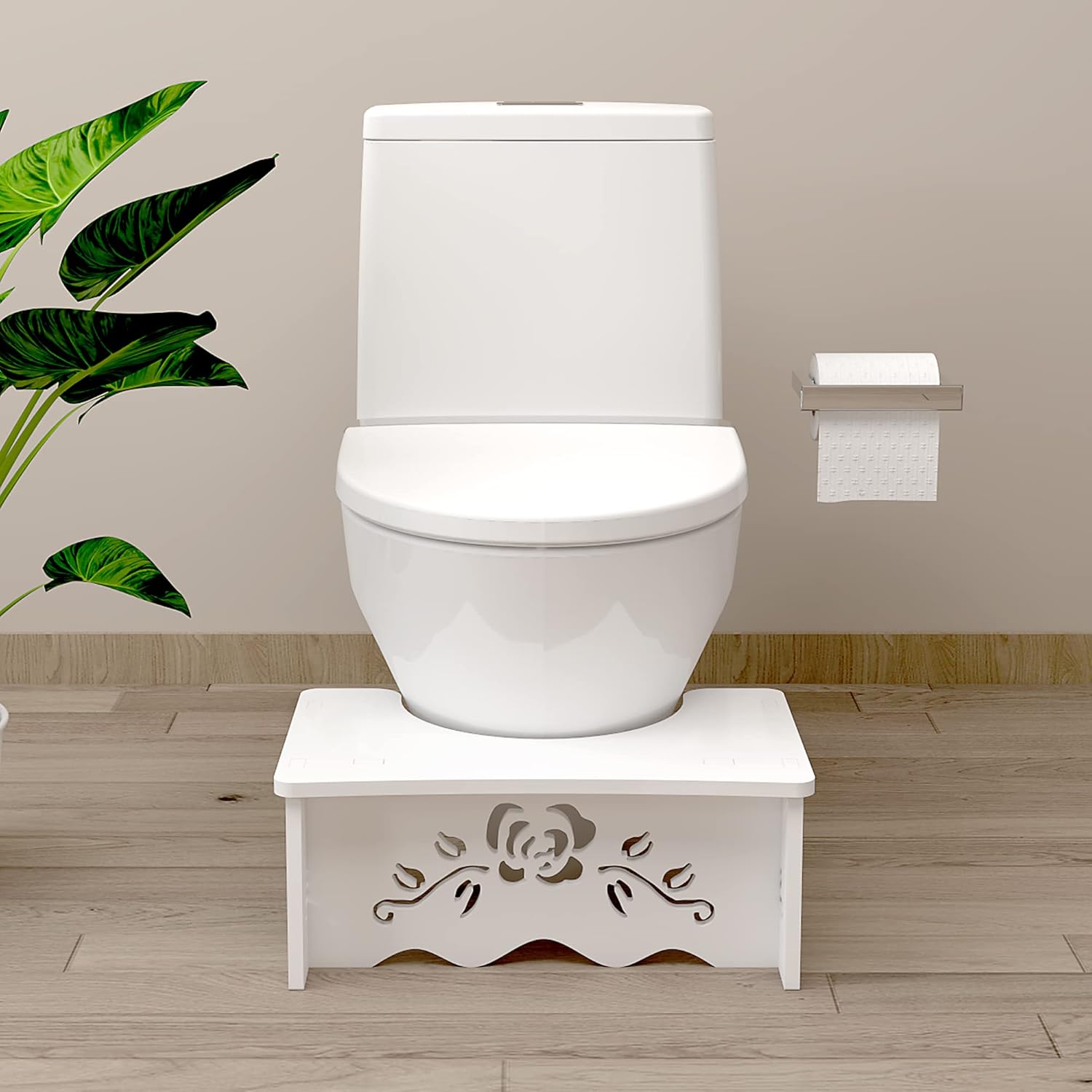 Buy Fanwer Squatting Toilet Stool Poop Stool for Bathroom, Toilet