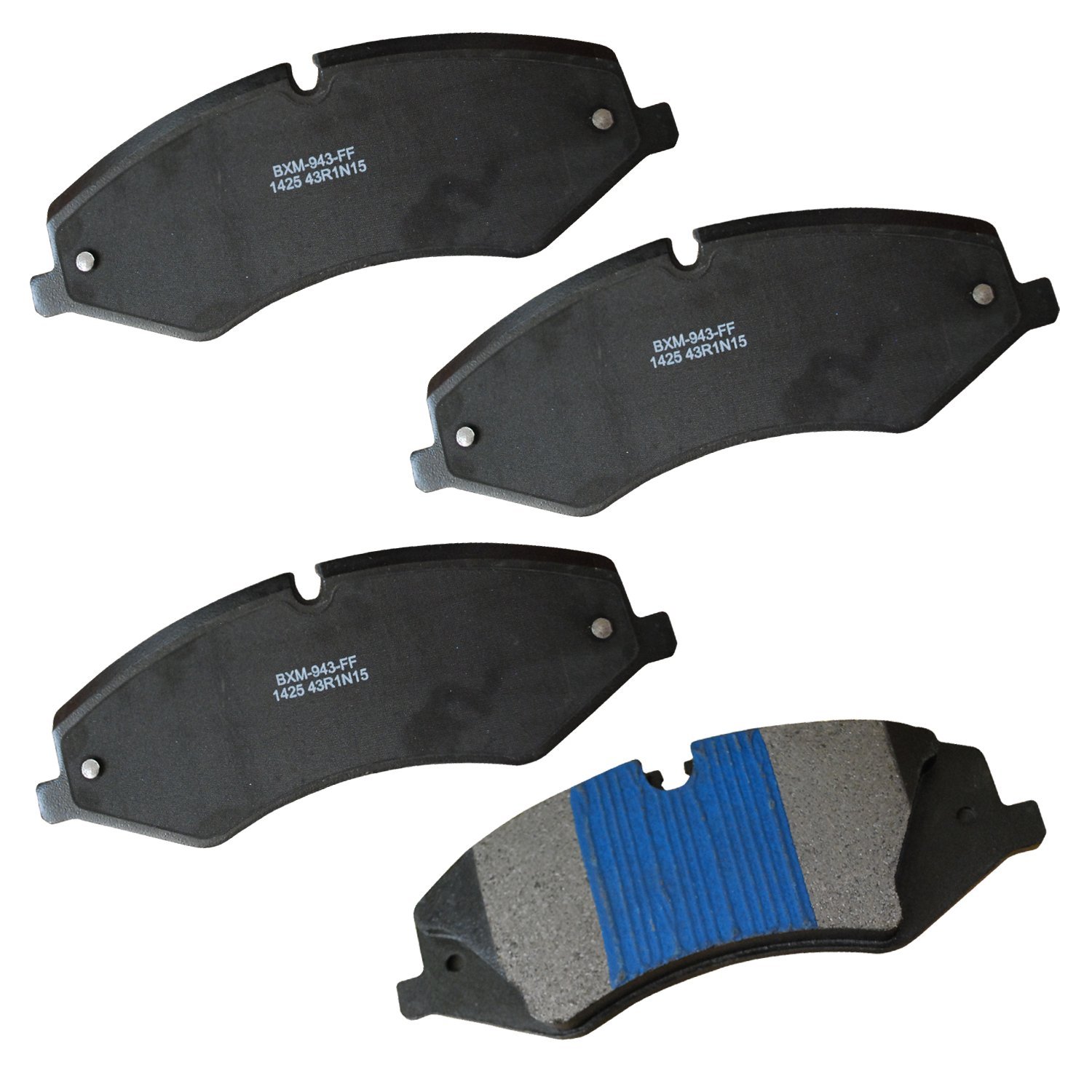 Bendix Premium SBM1425 Semi-Metallic Front Brake Pads for Land Rover Range Rover 2010, Range Rover 2012, Range Rover Sport 2011-2010