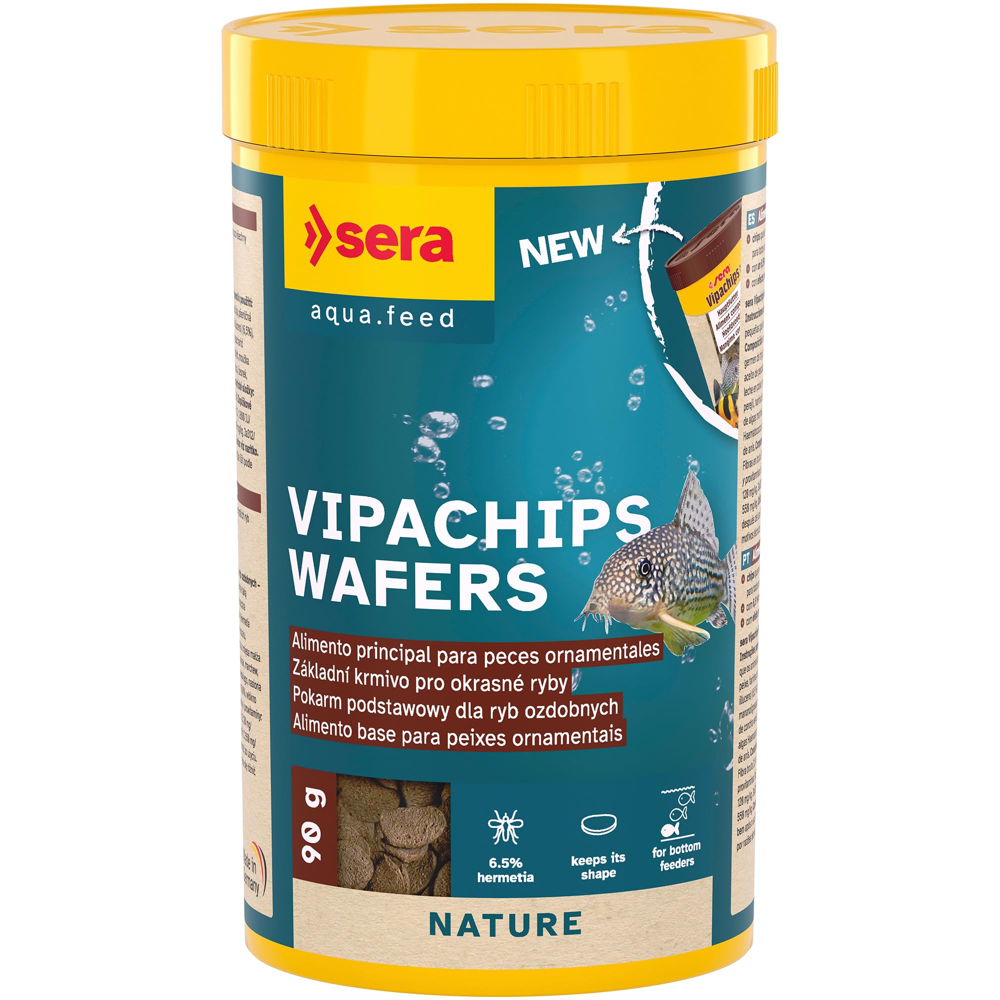 Comida Sumergible para Peces de Acuario de Sera Vipachips