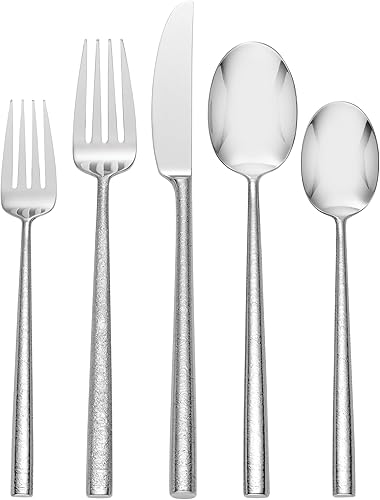 Oneida 894756 Summit - Juego de cubiertos de 20 piezas, servicio para 4 personas